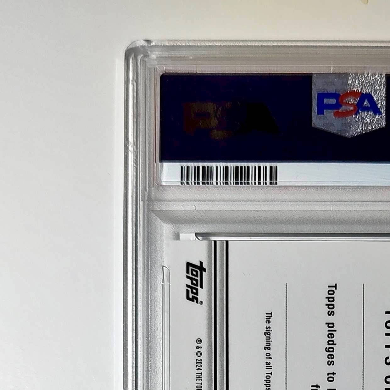 Everson Walls 2023 Topps Chrome #TCA-EW PSA 10 Auto 10
