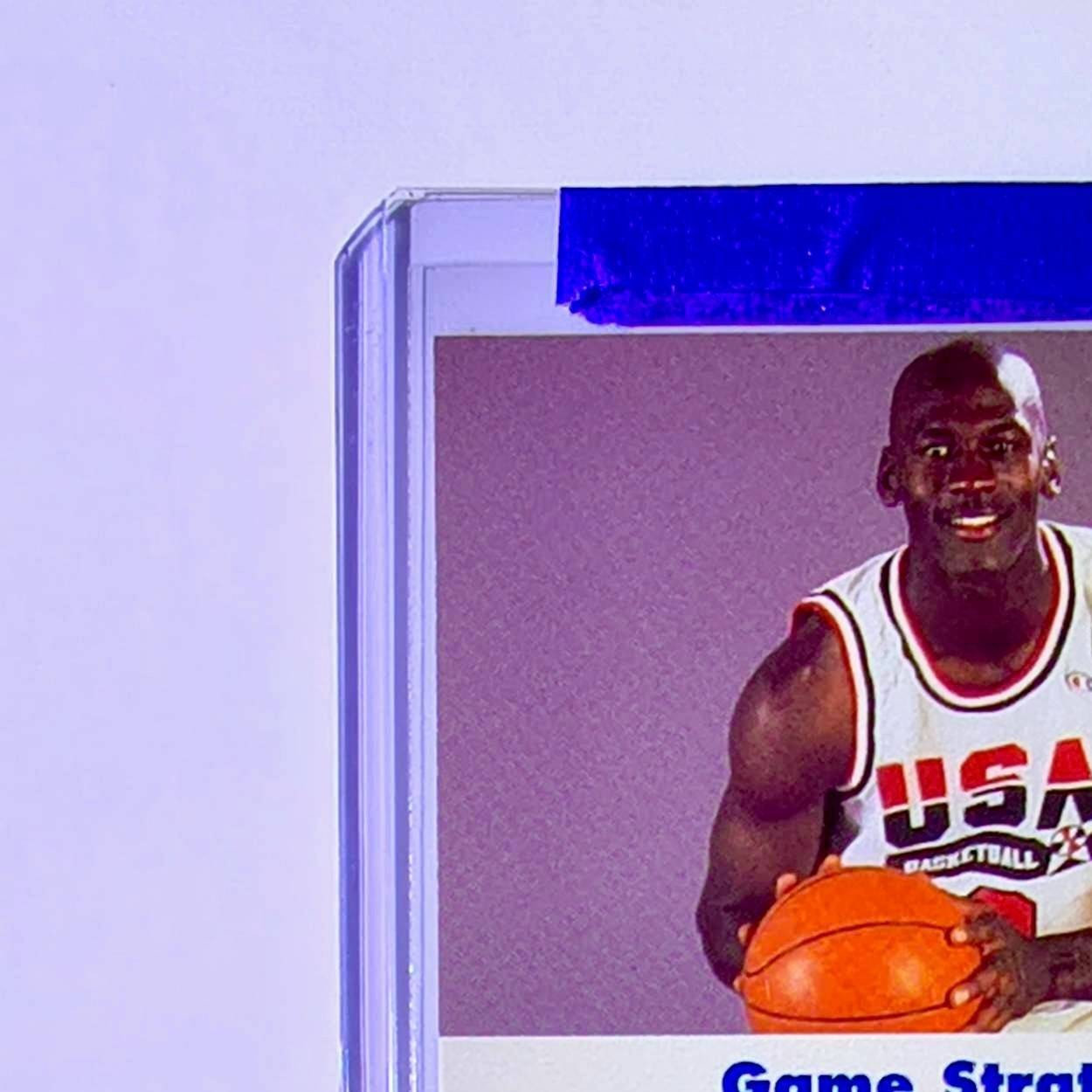 Michael Jordan 1992-93 Skybox USA Basketball #39 Basketball Card Chicago Bulls