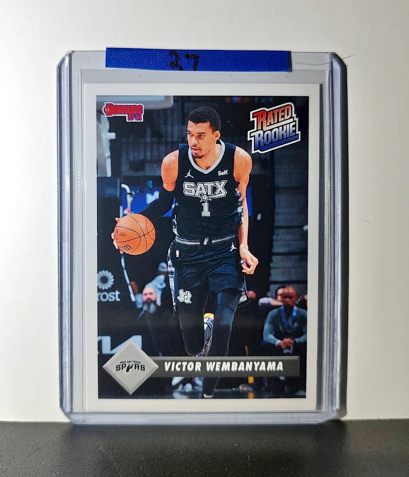Victor Wembanyama Rookie 2023-24 Panini Donruss Rated Rookie #1 Basketball Card
