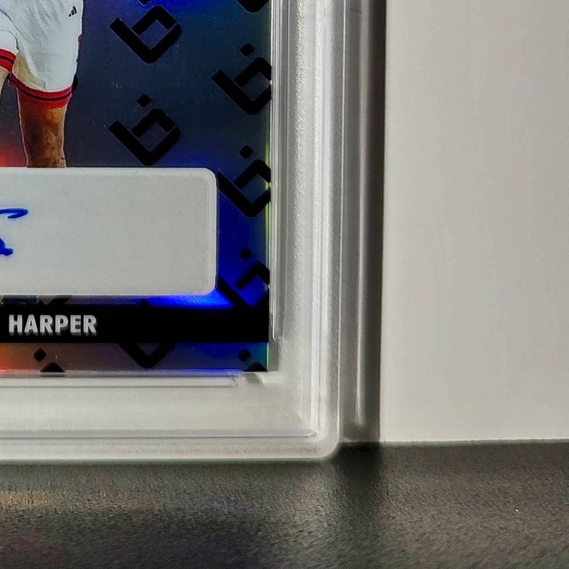 Dylan Harper 2025 Leaf Metal #BILA-DH1 Refractor PSA 8 Auto 10
