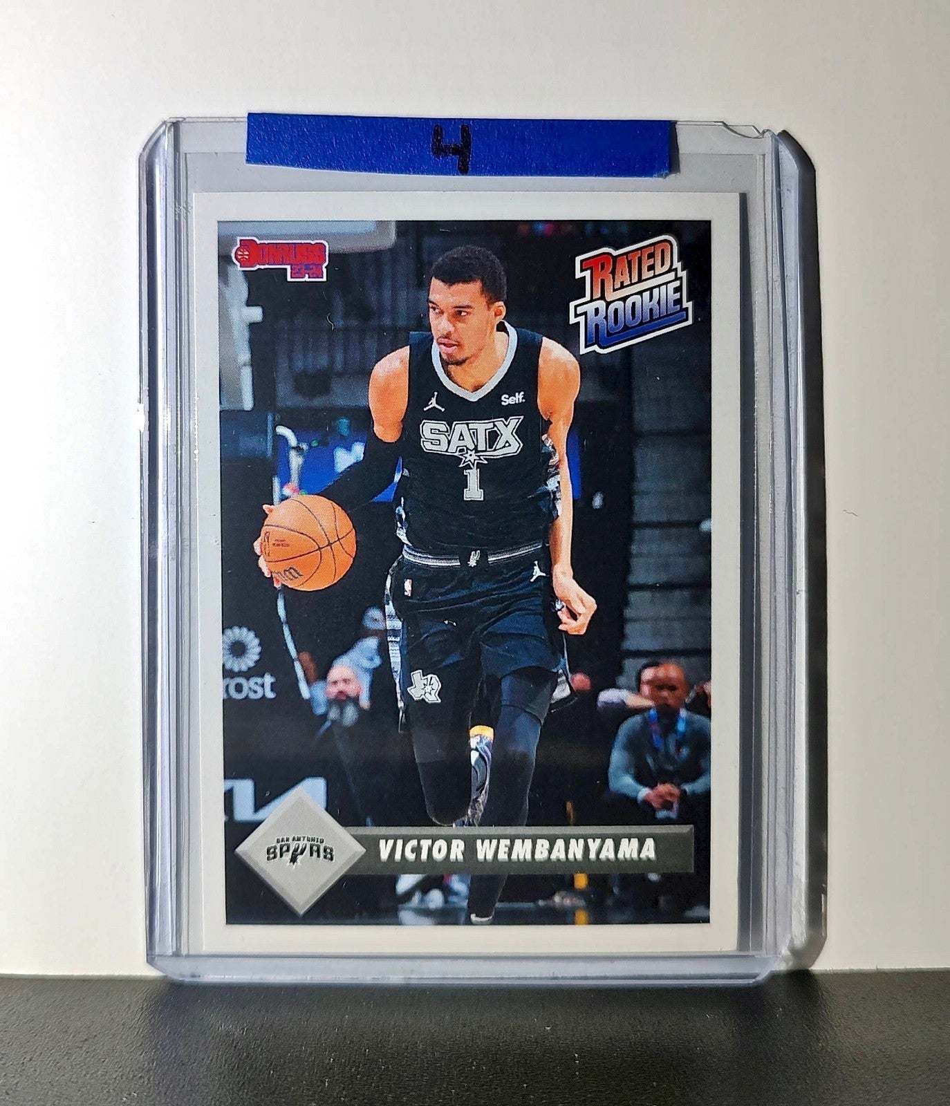 Victor Wembanyama Rookie 2023-24 Panini Donruss Rated Rookie #1 Basketball Card