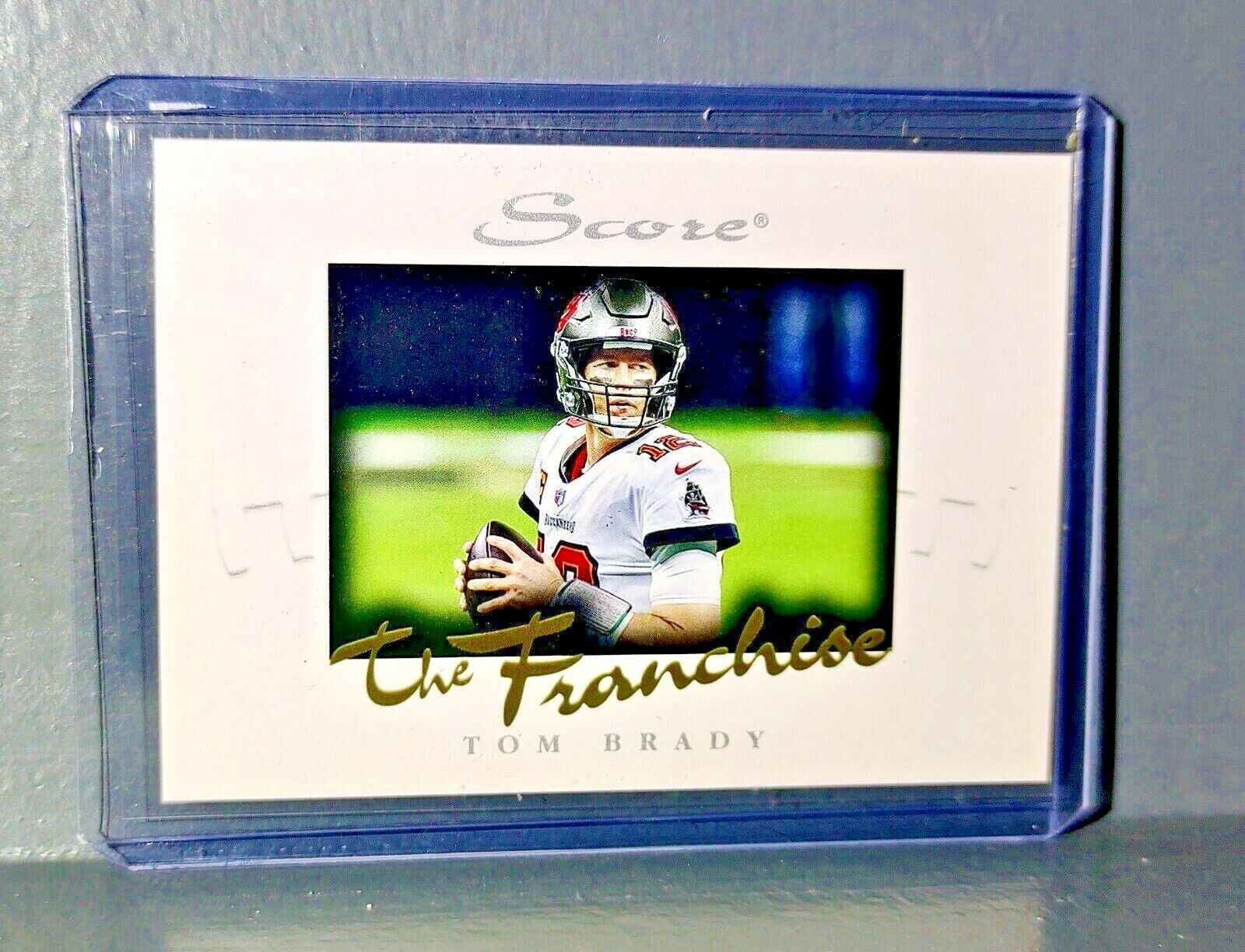 Tom Brady 2021 Panini NFL Score The Franchise #F30 Card 1/1966