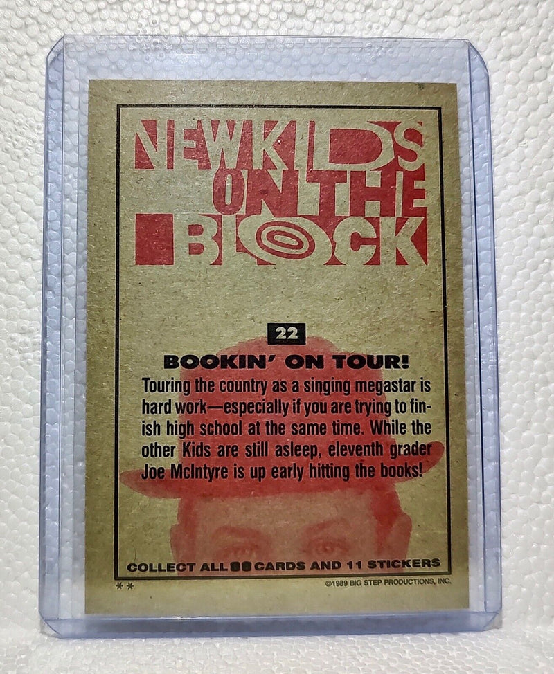 Bookin' on Tour! 1989 New Kids on the Block #22 Trading Card