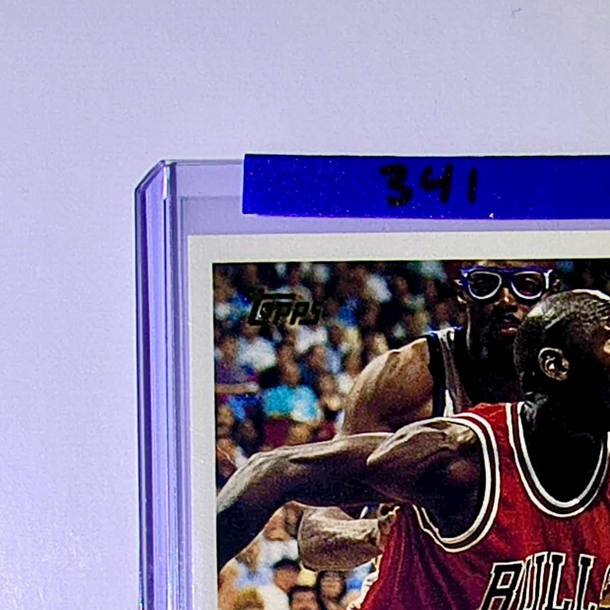 Michael Jordan 1995-96 Topps #277 Basketball Card Chicago Bulls