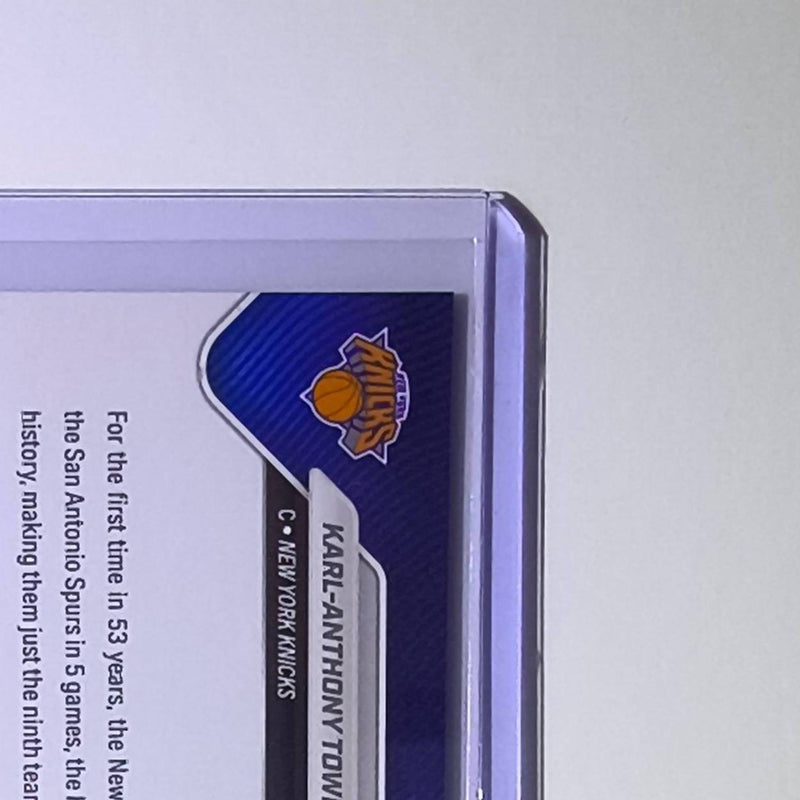Karl-Anthony Towns 2026 Topps Now NBA Champions #C5 Card New York Knicks