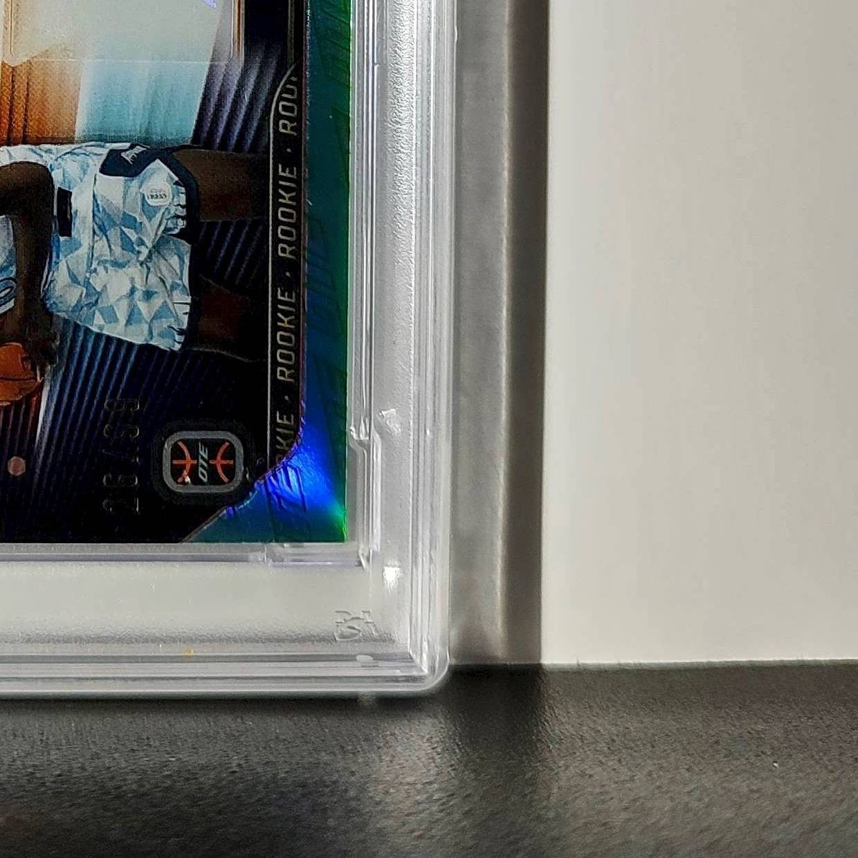 Kanon Catchings Rookie Jersey 2023 Topps Chrome OTE 26/99 PSA 8 Auto 10