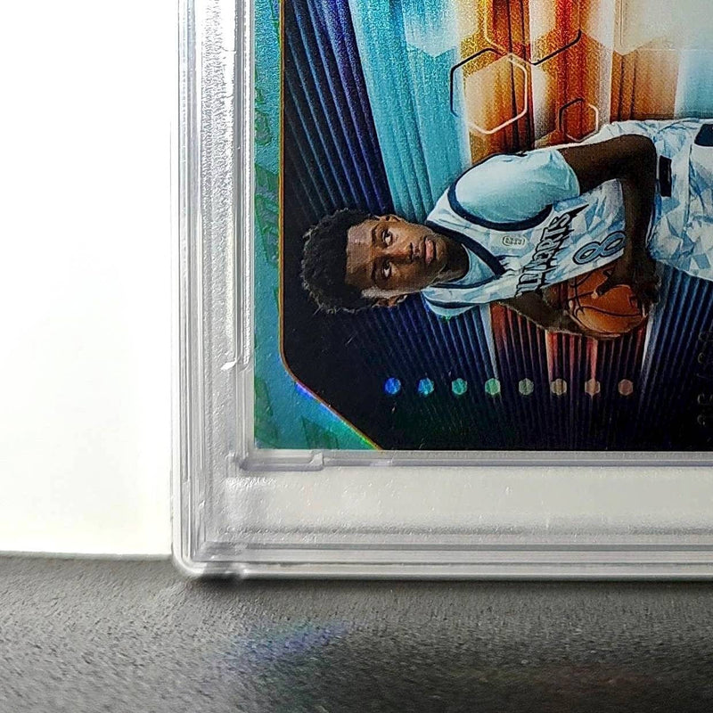 Kanon Catchings Rookie Jersey 2023 Topps Chrome OTE 26/99 PSA 8 Auto 10