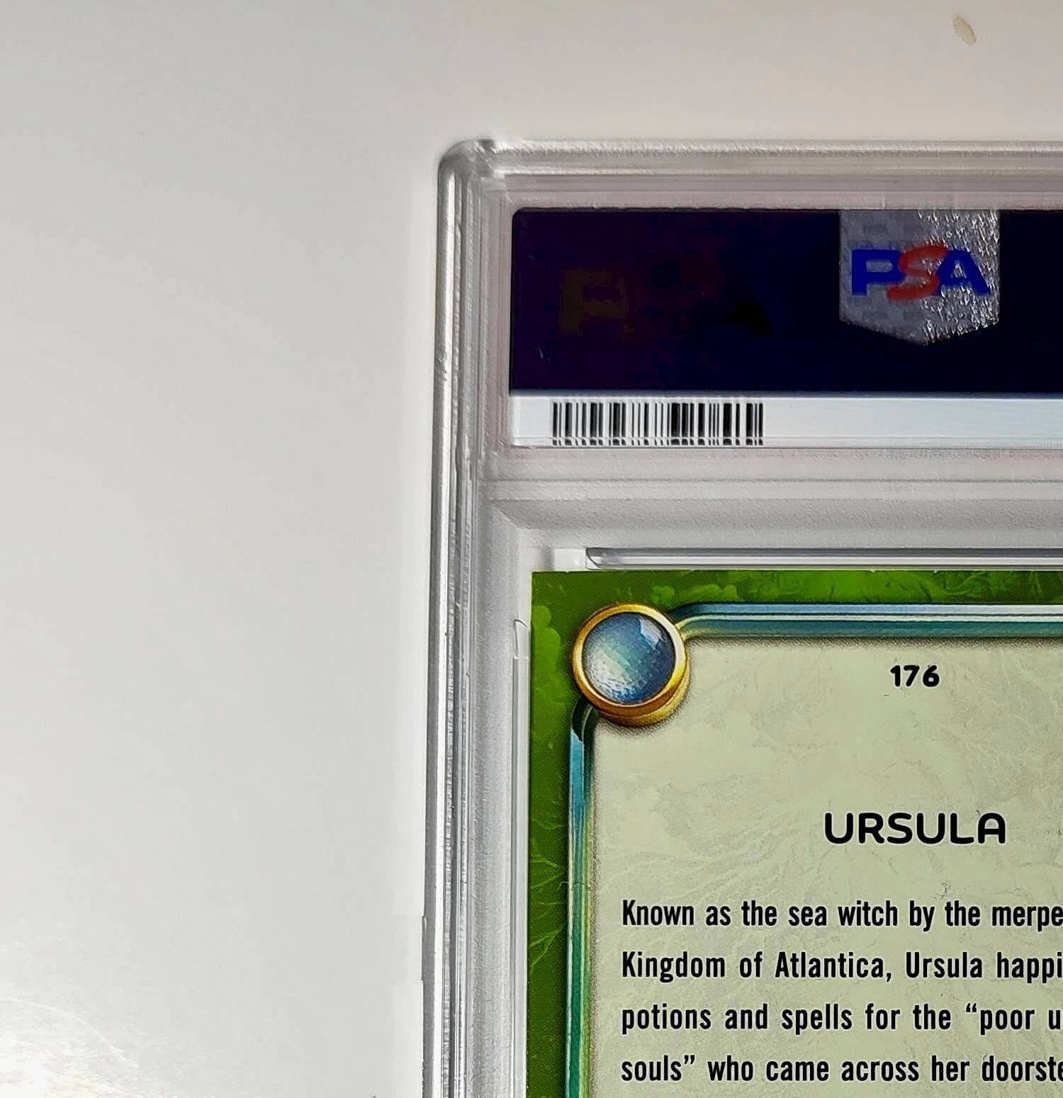 Ursula 2025 Topps Disney Wonder #176 Card The Little Mermaid PSA 10