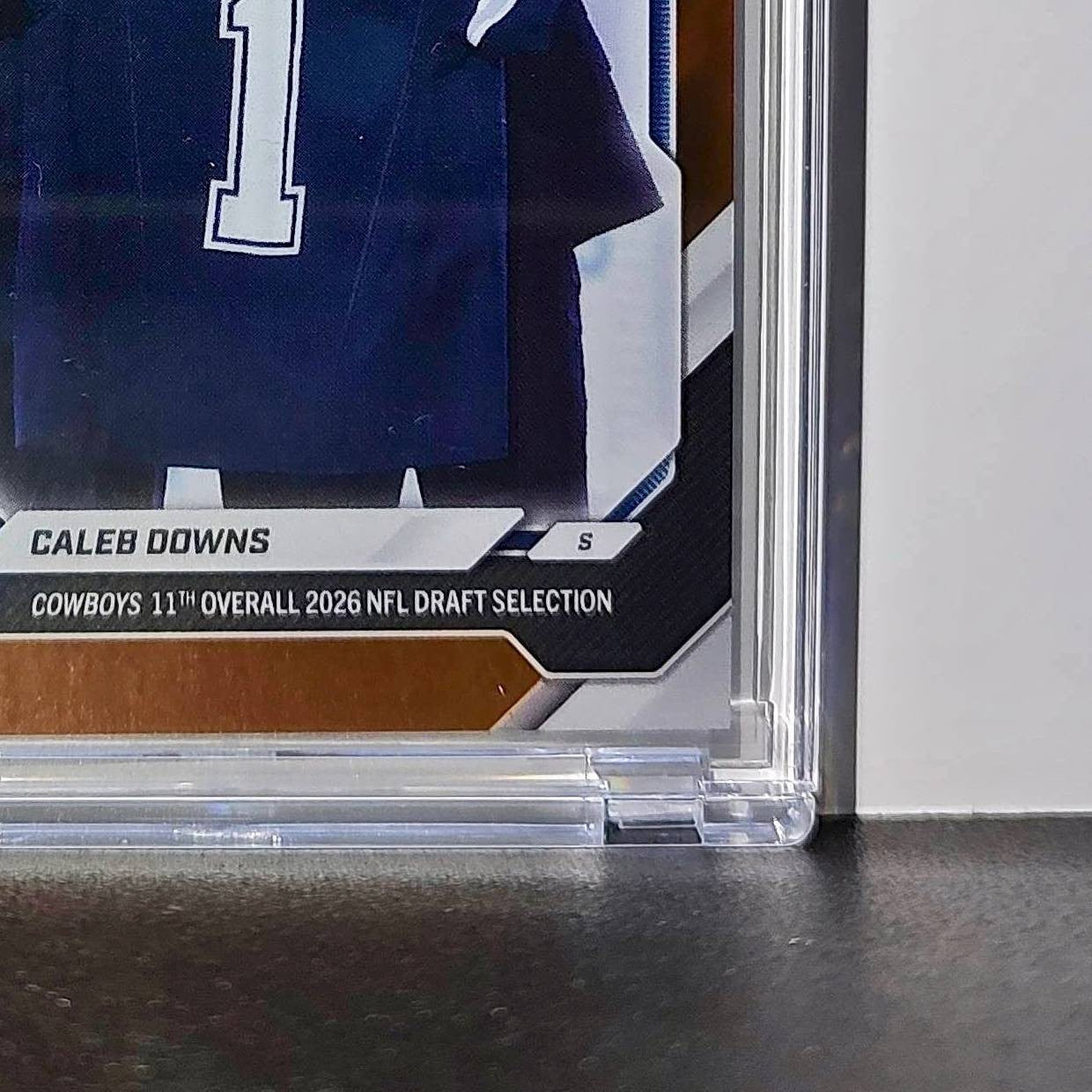 Caleb Downs Rookie 2026 Topps Now Draft Night #CDOW Orange Foil 15/25 Card