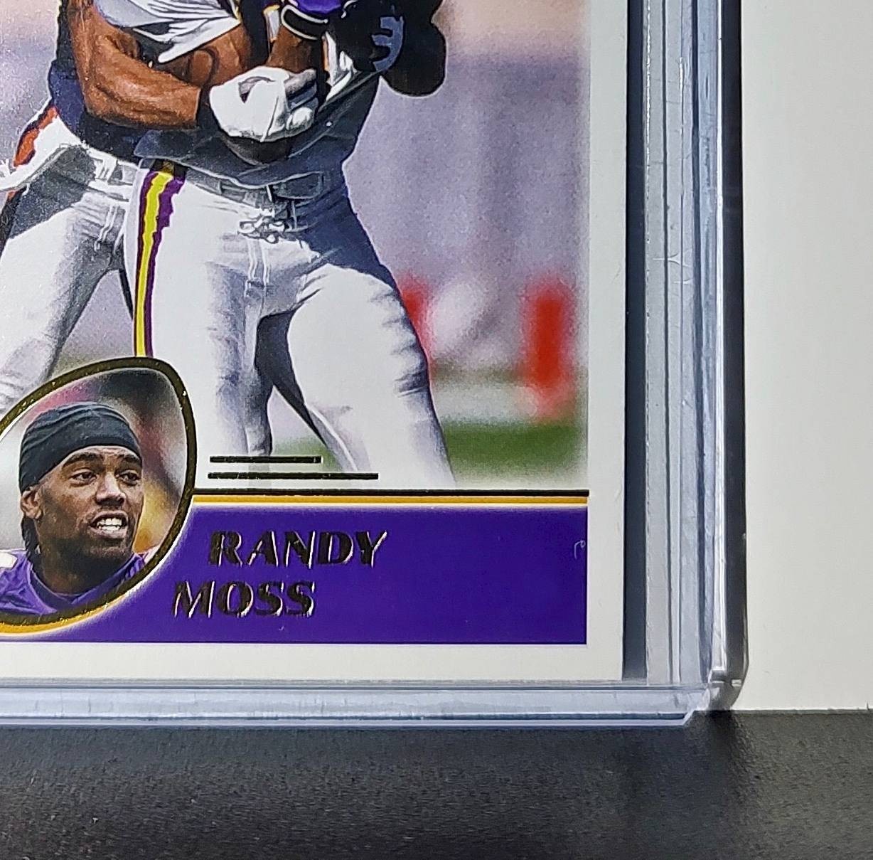 Randy Moss 2023 Topps NFL #428 Composite Football Card Minnesota Vikings