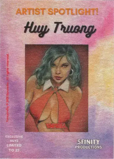 5finity Vampirella 2021 HUY2 Promo Chase Card by Huy Truong /25 - Other