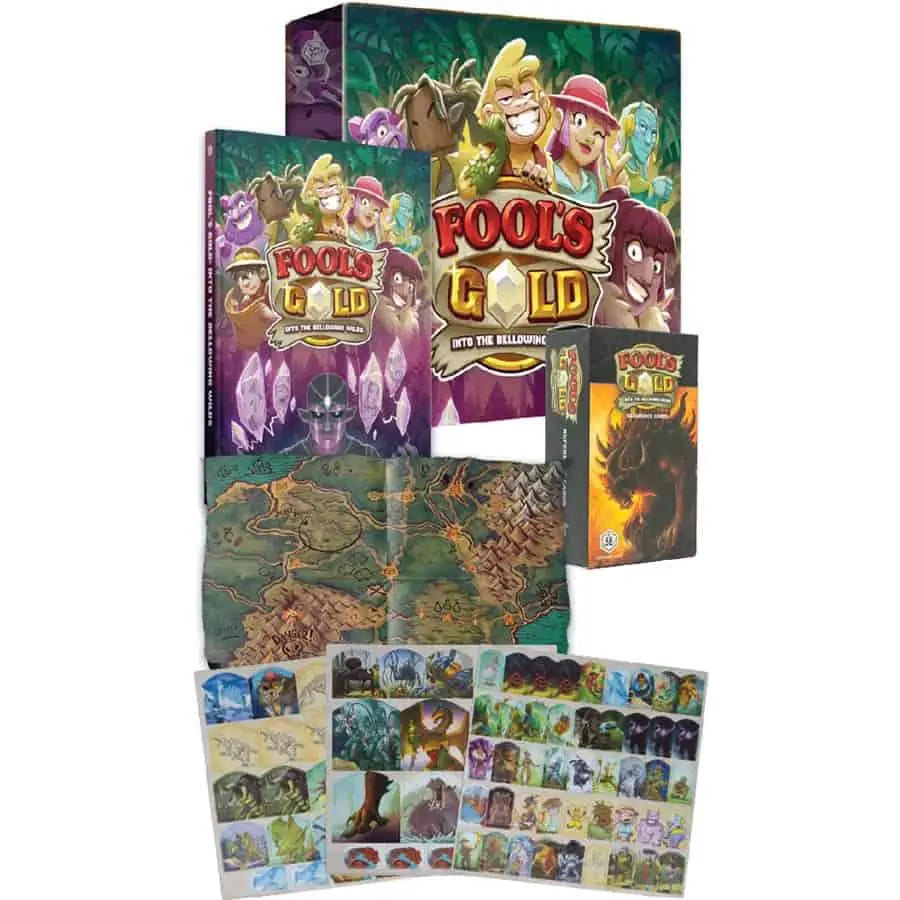 Fool’s Gold board game set from the 5th Edition Roleplaying Gold Campaign in Bellowing Wilds