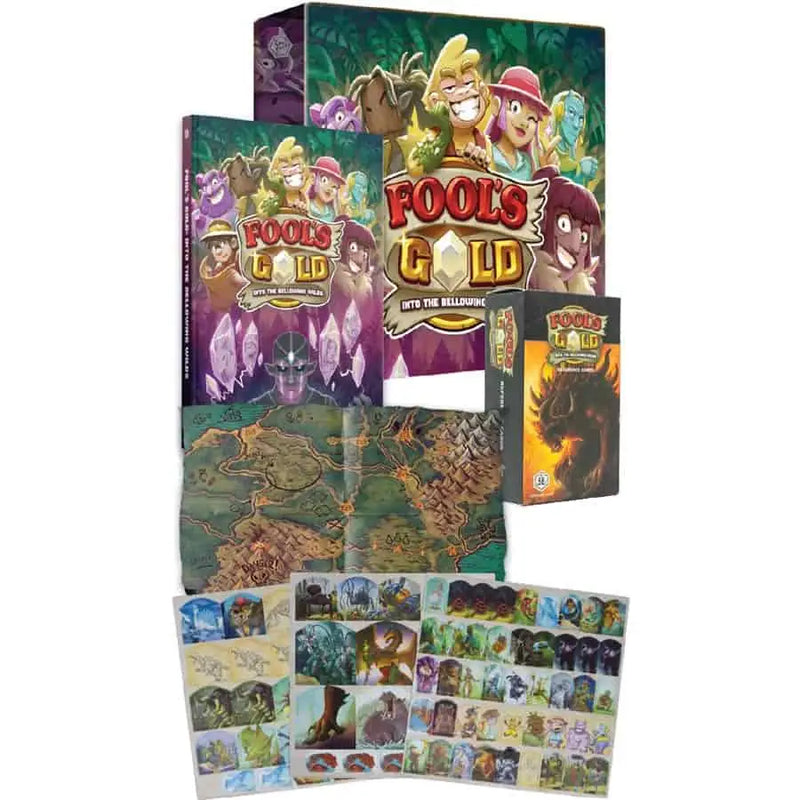 Fool’s Gold board game set from the 5th Edition Roleplaying Gold Campaign in Bellowing Wilds