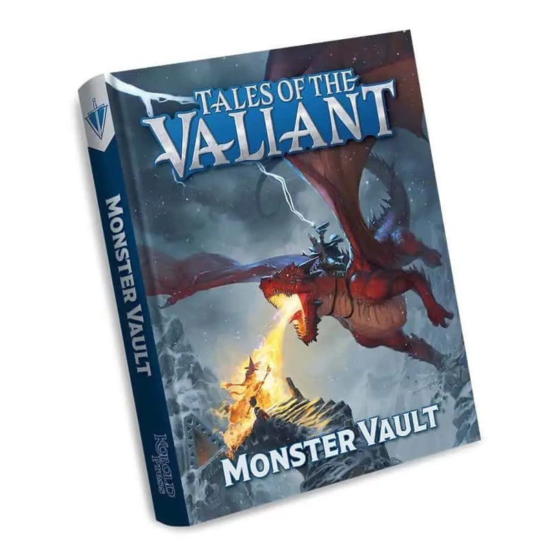 Image of Tales of the Valiant Monster Vault book for 5th Edition Roleplaying featuring fantasy monsters