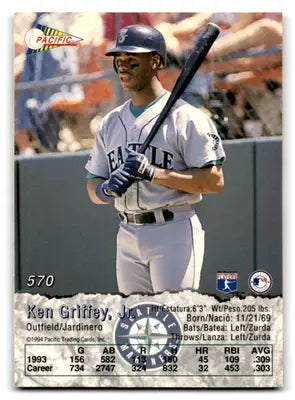 6 Card Lot of Ken Griffey Jr Baseball Trading Cards ID:79514 - Baseball Card Single