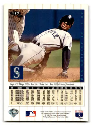 6 Card Lot of Ken Griffey Jr Baseball Trading Cards ID:79515 - Baseball Card Single