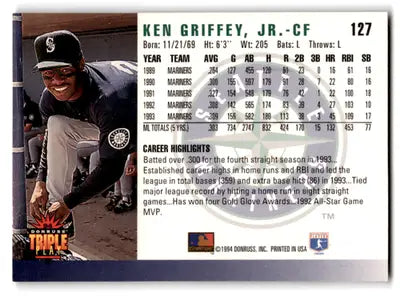 6 Card Lot of Ken Griffey Jr Baseball Trading Cards ID:79515 - Baseball Card Single