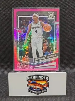 2023-24 Panini Donruss Optic - Devonte’ Graham #100 Pink Hyper Prizm - Basketball Card Single