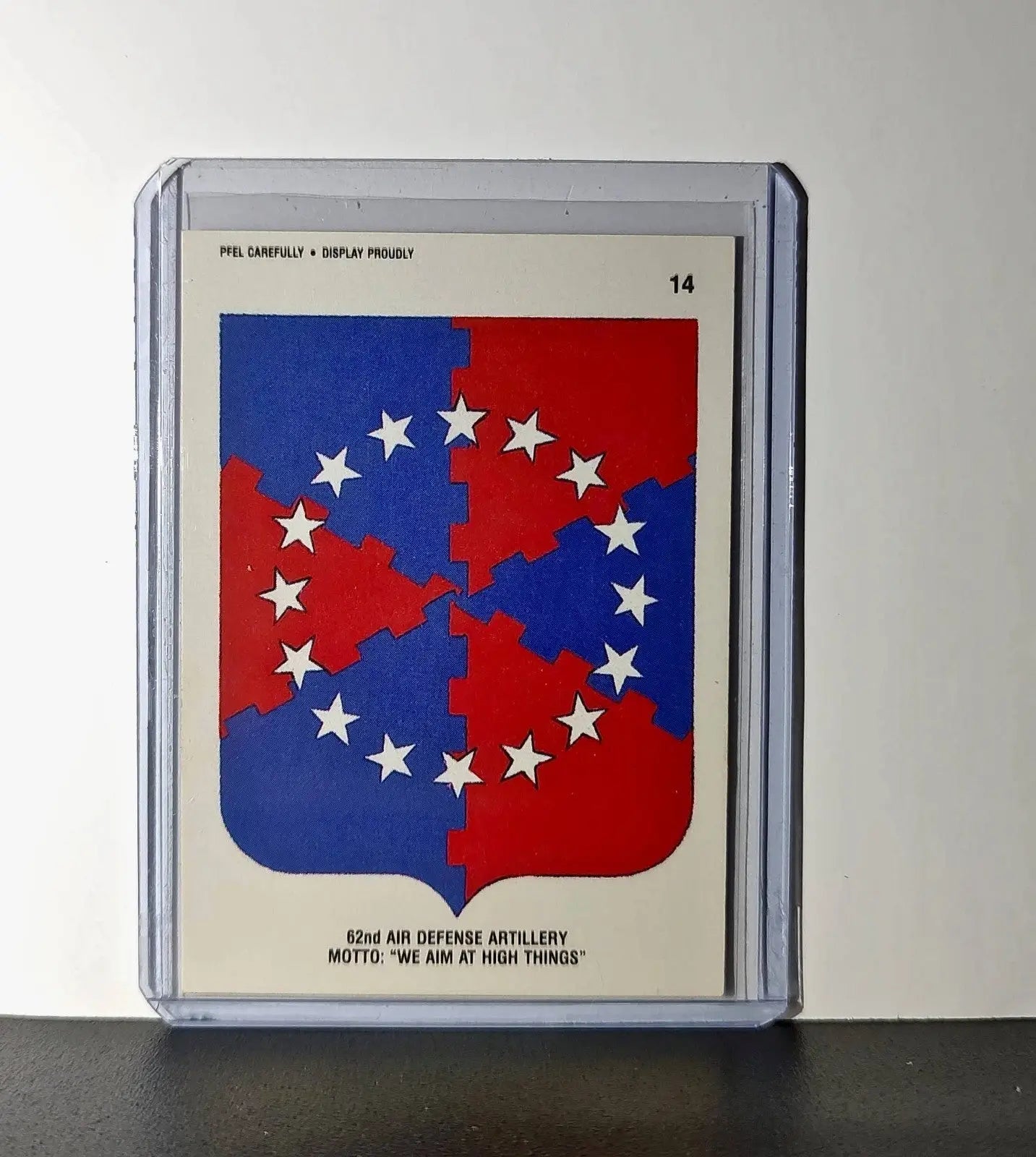 62nd Air Defense Artillery We Aim at High Things 1991 Desert Storm #14 Sticker - Other