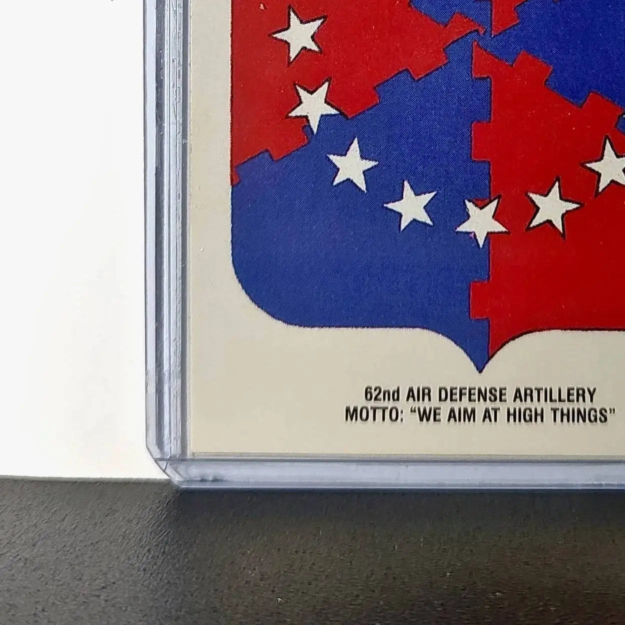 62nd Air Defense Artillery We Aim at High Things 1991 Desert Storm #14 Sticker - Other