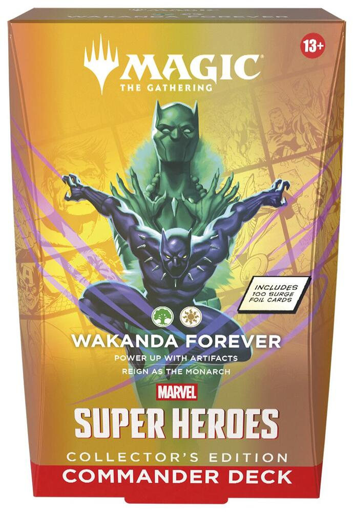 2026 Wizards Magic MTG Marvel Super Heroes Commander Deck -  Wakanda Forever (Collector's Edition)