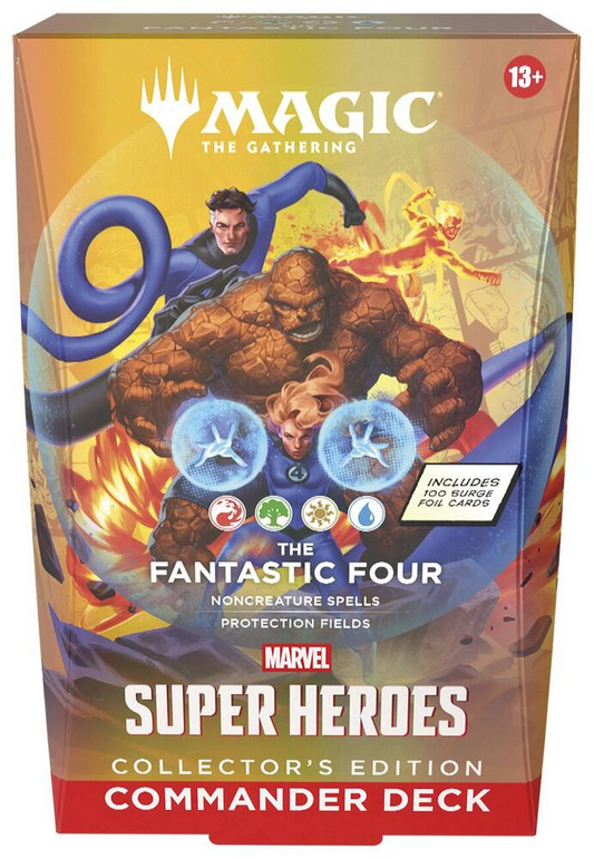 2026 Wizards Magic MTG Marvel Super Heroes Commander Deck -  Fantastic Four (Collector's Edition)