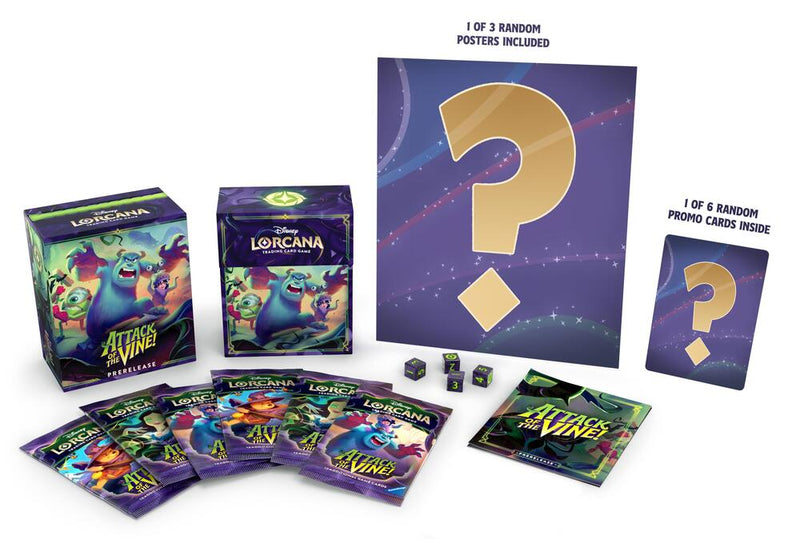 Disney Lorcana: Attack of the Vine! Prerelease Box