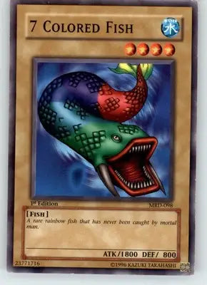 7 Colored Fish - Metal Raiders - MRD-098 - Lightly Played - Yu-Gi-Oh! Card Single
