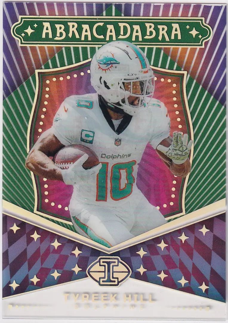 2024 ILLUSIONS #12 TYREEK HILL ABRACADABRA CLEAR- MIAMI DOLPHINS