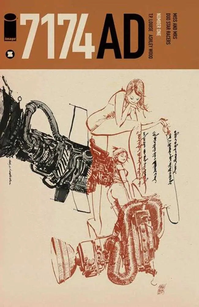 7174ad #1 Cover B Ashley Wood Variant (Mature) - Comic Book