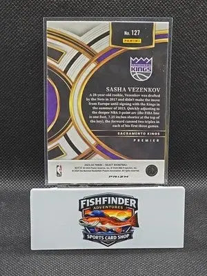 2023-24 Panini Select - Premier Level Sasha Vezenkov #127 Blue Prizm (RC) - Basketball Card Single
