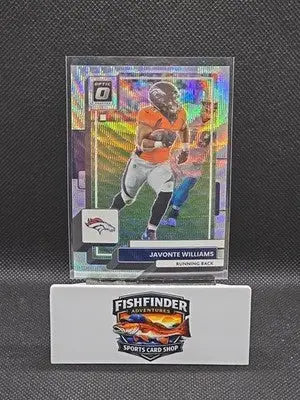 2022 Panini Donruss Optic - Javonte Williams #59 Wave Prizm /300 - Football Card Single
