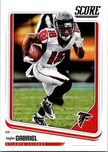 2018 Score #19 Taylor Gabriel NM-MT Falcons ID:11636 - Football Card Single
