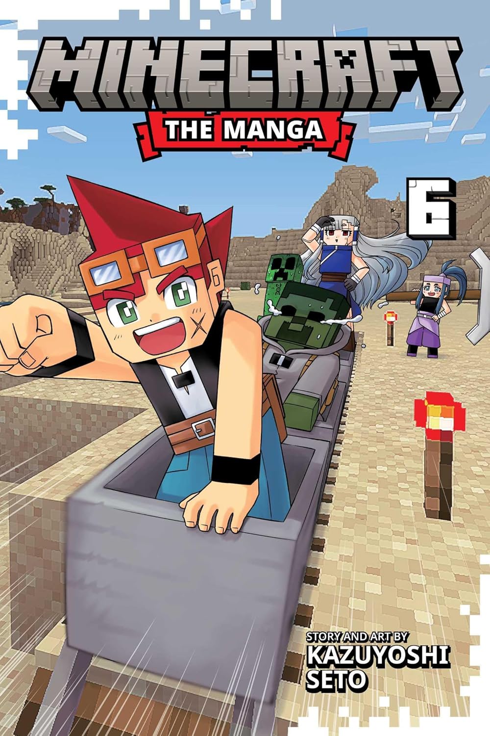 Minecraft The Manga Graphic Novel Volume 06