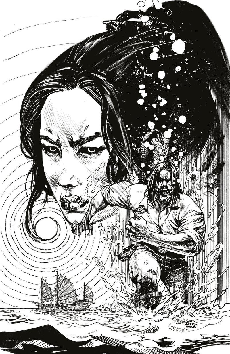 BRZRKR: The Bleeding Tide #1 L Unlimited Variant (Full Art, Brown)