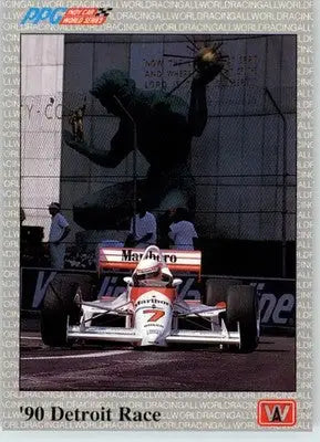 ’90 Detroit Race - 1991 All World - #81 - Racing - Racing Card Single