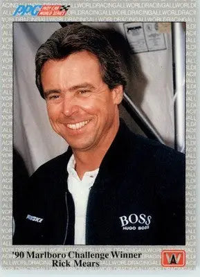 ’90 Marlboro Challenge Winner Rick Mears - 1991 All World - #74 - Racing - Racing Card Single