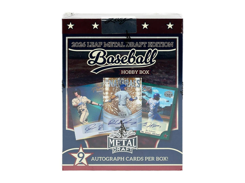 2026 Leaf Metal Draft Baseball Hobby Box | Columbia Sports Cards