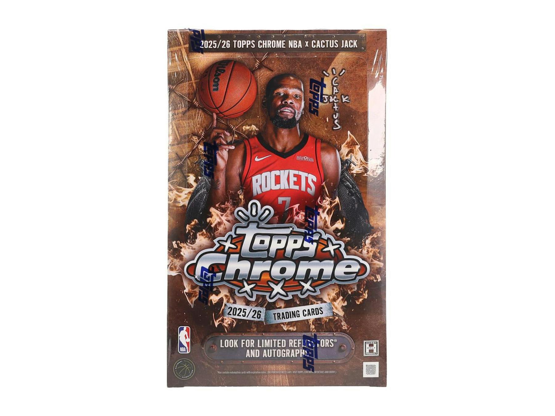 2025/26 Topps Chrome Cactus Jack Basketball Hobby Box
Cactus Mode insert from Topps Chrome Cactus Jack Basketball
Astrovision SSP insert from Topps Chrome Cactus Jack Basketball
Cactus Ink autograph card from Topps Chrome Cactus Jack Basketball