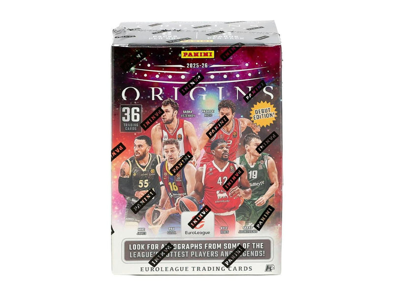 2025/26 Panini Origins EuroLeague Basketball H2 Box | Columbia Sports Cards