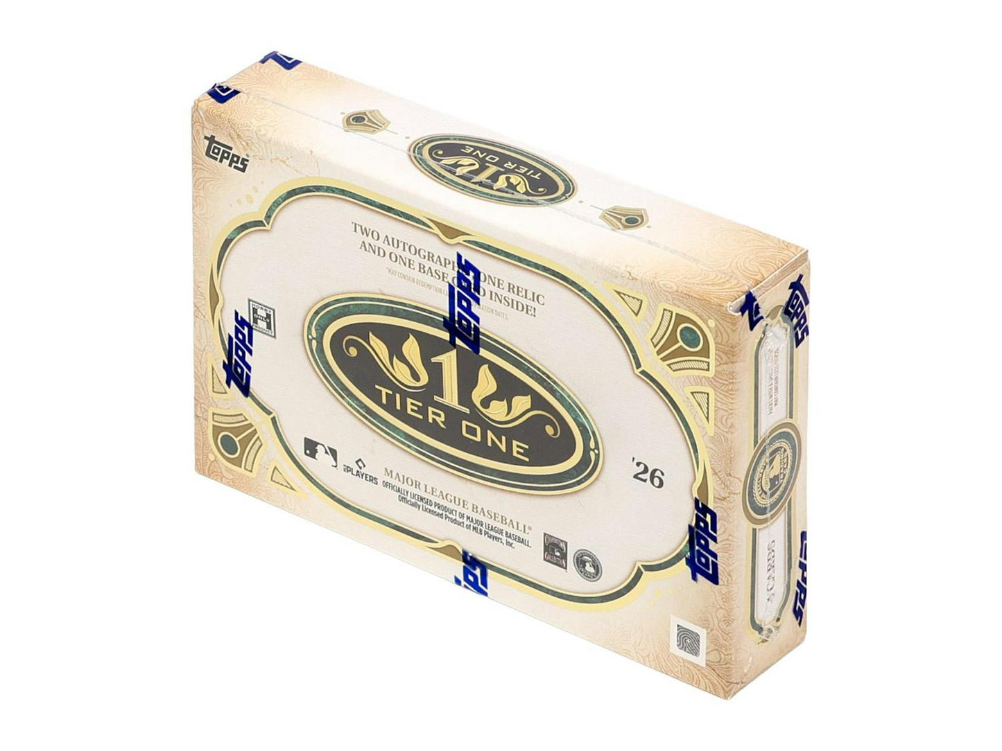2026 Topps Tier One Baseball Hobby Box | Columbia Sports Cards | Columbia Hobby - Sports Card Boxes - Toploaders - Card Savers.