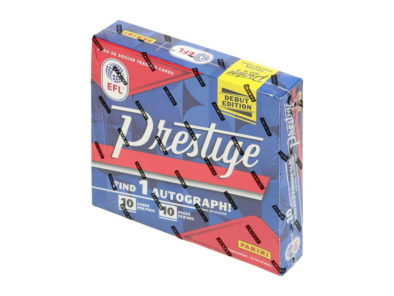 2025/26 Panini Prestige EFL Soccer Hobby Preferred Box | Columbia Sports Cards