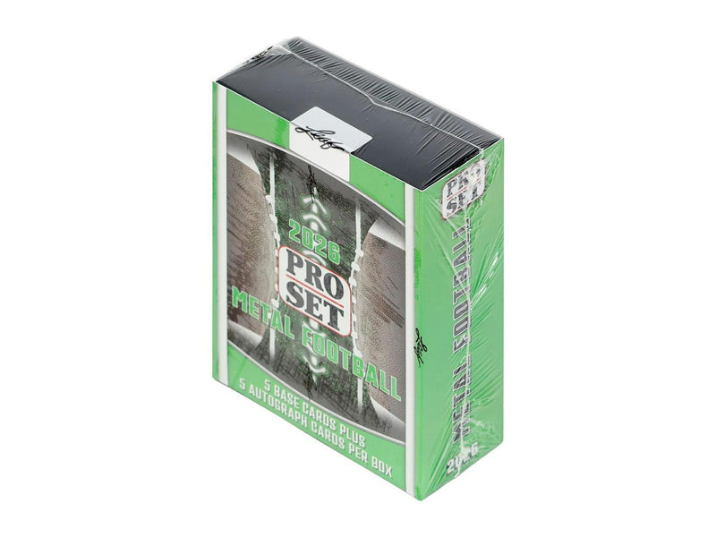 2026 Leaf Pro Set Metal Football Hobby Box | Columbia Sports Cards