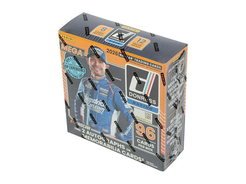 2026 Panini Donruss Racing Mega Box | Columbia Sports Cards