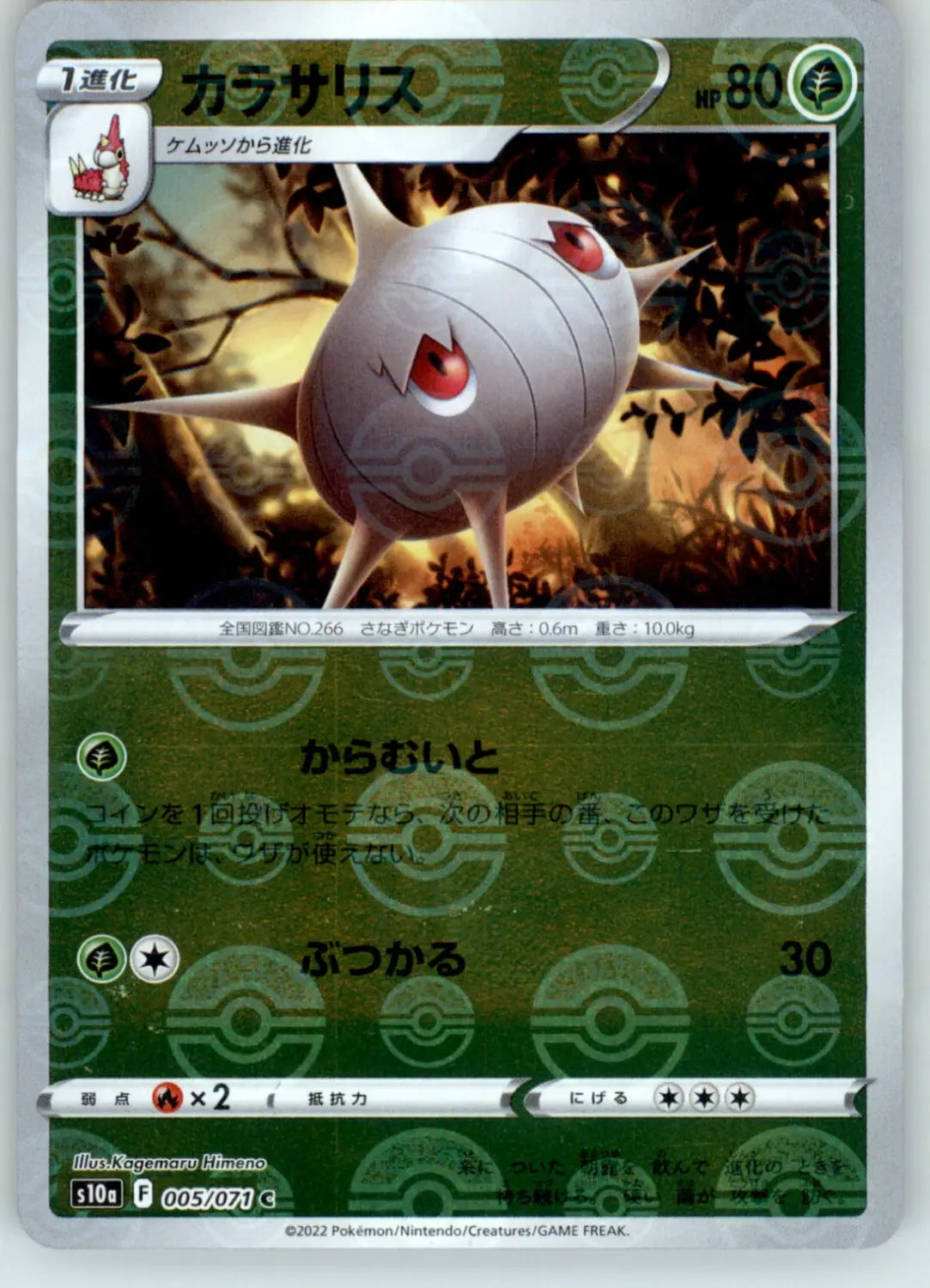 Silcoon (Mirror Holofoil) - S10a: Dark Phantasma - NM - 005/071