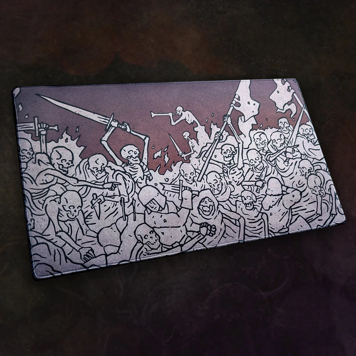 Eschaton Art Playmat: Skeleton Apocalypse [Archon Games]