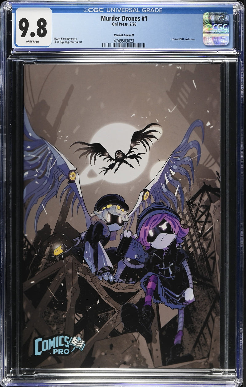 Murder Drones #1 (Of 6) Cover M Jo Mi-Gyeong ComicsPRO CGC 9.8