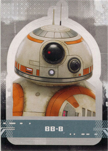 Star Wars Rise Skywalker Character Sticker Card CS-10 BB-8