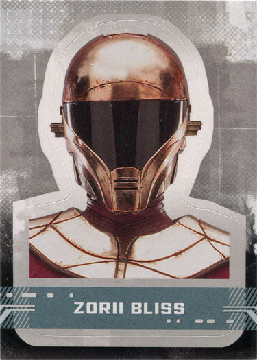 Star Wars Rise Skywalker Character Sticker Card CS-11 Zorii Bliss