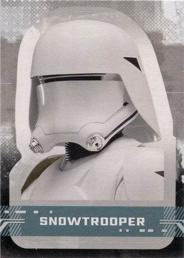 Star Wars Rise Skywalker Character Sticker Card CS-14 Snowtrooper
